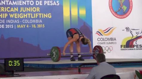 Mattie Rogers (63 USA) Snatch 92 Kgs