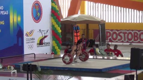 Bastian Lopez (77 CHI) Snatch 135 Kgs