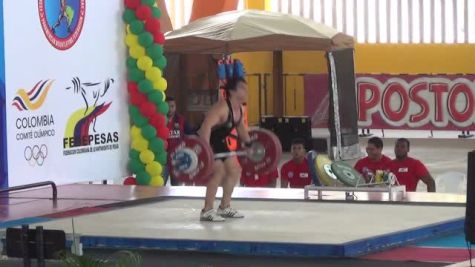 Bastian Lopez (77 CHI) Snatch 139 Kgs