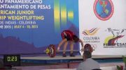 Ana Duran (63 MEX) Snatch 88 Kgs