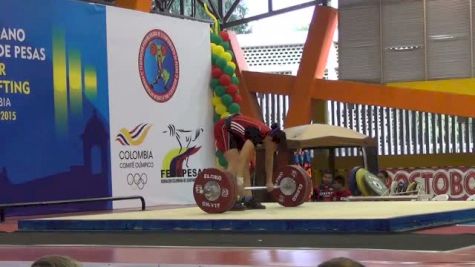 Ana Duran (63 MEX) CJ 120 Kgs