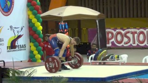 Tom Summa (85 USA) Snatch 130 Kgs