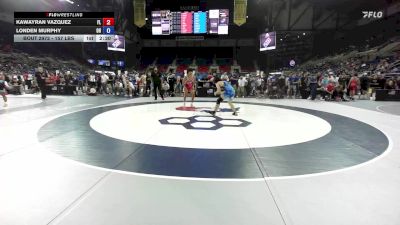 157 lbs Cons. Rd Of 32 - Kawayran Vazquez, FL vs Londen Murphy, OH