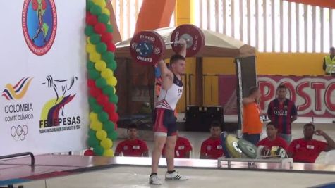 Nathan Damron (77 USA) Snatch 129 Kgs