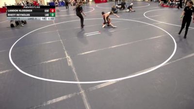 Elementary - 80 lbs Rhett Reynolds, Lakeville vs Landon Klossner, Centennial