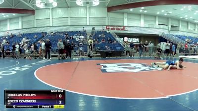 126 lbs Cons. Round 2 - Douglas Phillips, IL vs Rocco Czarnecki, OH