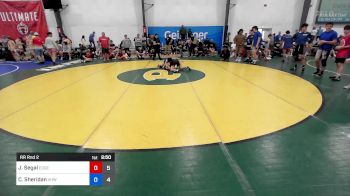 48 kg Rr Rnd 2 - Jordan Segal, Edge Red vs Connor Sheridan, Vougar's Honors Wrestling