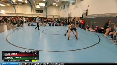 132-136 lbs Round 2 - Fernando Garcia, Greeley West vs Jacob Green, Central