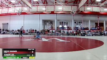 197 lbs Cons. Round 1 - Eugene Lee, Elmhurst University vs Bryce Warner, Alma