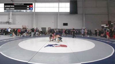 150 lbs Champ. Rd Of 32 - Jayden Veal, Englewood Live Wire vs Aric Criss, Louisville Wrestling Club
