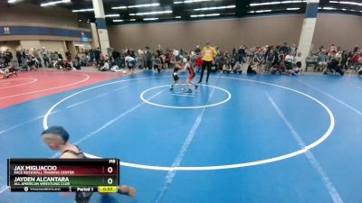 63-65 lbs Round 1 - Jayden Alcantara, All American Wrestling Club vs Jax Migliaccio, Pace Rockwall Training Center