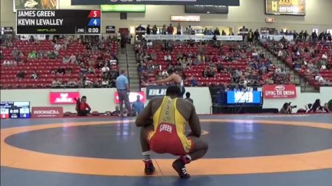 70kg Quarter-finals James Green (Titan Mercury Wrestling Club) vs. Kevin LeValley (Minnesota Storm)