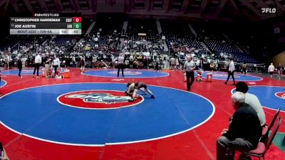 106-5A Cons. Semi - Christopher Hardeman, South Effingham vs Joe Austin, Lakeside HS (DeKalb)