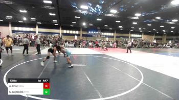 138 lbs Round Of 256 - Aiden Chur, Granite WC vs Kelton Gonzales, Syracuse WC