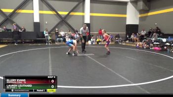 82 lbs Round 3 (4 Team) - Lauren Leuthard, MN Storm 2 vs Ellery Evans, FEWTeamIA Coral