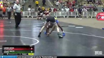 AA 106 lbs Semifinal - Colby Baltz, Houston vs James Hicks, Wilson Central