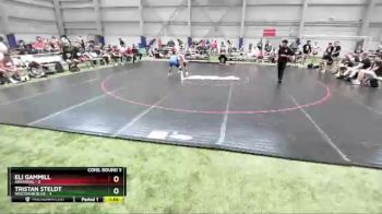 160 lbs Semis & 3rd Wb (16 Team) - Eli Gammill, Arkansas vs Tristan Steldt, Wisconsin Blue