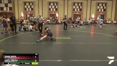 85 lbs Round 3 (6 Team) - Chase Smith, Mat Assassins Black vs Casey Pekula, Pride Wrestling