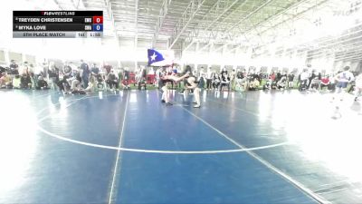 157 lbs 5th Place Match - Treyden Christensen, Empire Wrestling Club vs Myka Love, Sanderson Wrestling Academy