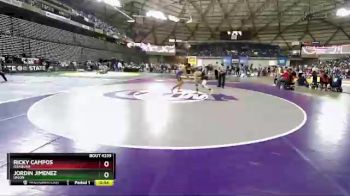 4A 126 lbs Cons. Round 2 - Ricky Campos, Issaquah vs Jordin Jimenez, Union