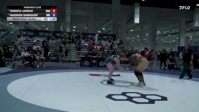 76 kg Cons. Semis - Shenita Lawson, Nyac vs Madison Sandquist, Rise RTC