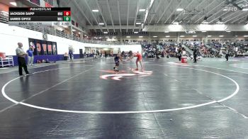 174 lbs Champ. Round 2 - Jackson Sapp, Missouri Valley vs James Opitz, Williams Baptist