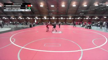 125 lbs Cons. Round 3 - Andrew Montagano, Oneonta State vs Timothy Pescatore, St. John Fisher
