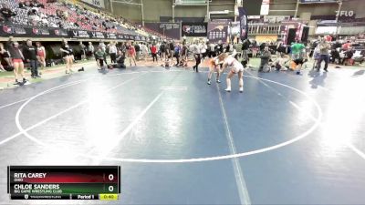 140 lbs 3rd Place Match - Rita Carey, Ohio vs Chloe Sanders, Big Game Wrestling Club