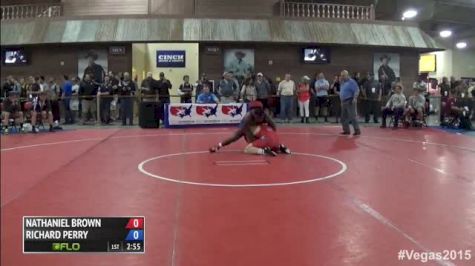 86kg 7th Place Match Nathaniel Brown (Lehigh Valley Athletic Club) vs. Richard Perry (NYAC)