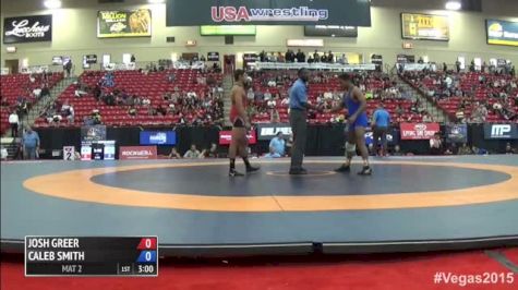 84kg Semi-finals Zahid Valencia (Sunkist Kids Wrestling Club) vs. Jadaen Bernstein (Navy)