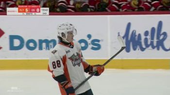 Ryland Cunningham Scores On Redirection From The Slot