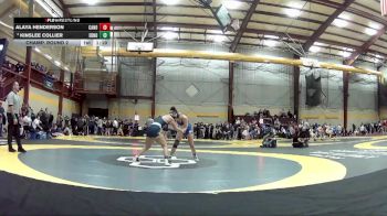 145 lbs Champ. Round 2 - Kinslee Collier, Edmond North vs Alaya Henderson, Canon-McMillan