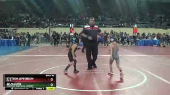 49 lbs Cons. Round 4 - Stetson Jefferson, R.A.W. vs JD Alguire, WolfPack Wrestling Academy