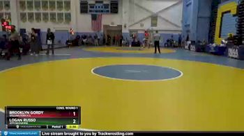 120 lbs Cons. Round 1 - Logan Russo, Appoquinimink vs Brooklyn Gordy, William Penn H.S.