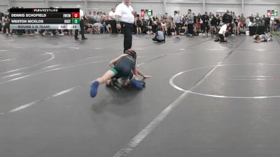 60 lbs Round 3 (6 Team) - Dennis Schofield, Empyre WC Maroon vs Weston Nicklos, Ohio Stingers