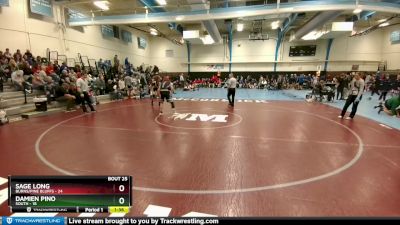 144 lbs Placement - Sage Long, Burns/Pine Bluffs vs Damien Pino, South