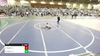 58 lbs Final - Jordan Aguilar, All Phase WC vs Redek Voss, Roseburg MC