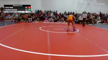 120 lbs Cons. Round 4 - Hyla King, Natrona vs Mariah Wilson, Central Grand Junction