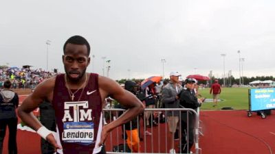 Deon Lendore floats to SEC title in 44.41