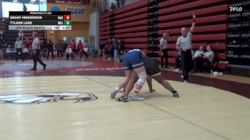 285 lbs 5th Place Match - Tylahn Ladd, Millikin vs Grant Henderson, North Iowa Area Community College