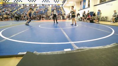 110 lbs Rr Rnd 1 - Joshua Heisey, Broken Arrow Wrestling Club vs Chance Dewey, Tulsa Blue T Panthers