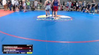 165 lbs Champ. Round 1 - Omarrious Knox, Alaska Battle Cats Wrestling Club vs Dustin Baxter, Punisher Wrestling Company