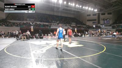 165 lbs Quarterfinal - Elijah Wilson, Hartsville vs Hadi Jabali, Dreher