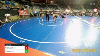 125 lbs Consi Of 4 - Maximus Dhabolt, Sebolt Wrestling Academy vs Cade Aaberg, Team Nazar