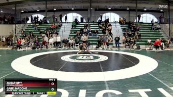 113 lbs Cons. Round 3 - Gabe Sardone, Notre Dame - West Haven vs Ansar Kmt, Dematha Catholic