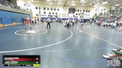 145 lbs Cons. Semi - Lake Carroll, Lakeside (Nine Mile) vs Leland Elkins, Mountainside