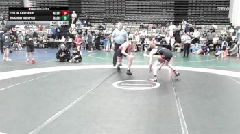 111 lbs Rr Rnd 3 - Colin LaForge, Mat Assassins White - ESE vs Camdin Renfer, Mat Assassins - ESE