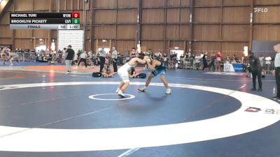 152 lbs Final - Michael Turi, Wyoming Seminary vs Brooklyn Pickett, Capital Wrestling Club