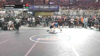113 1A Quarterfinal - Asher Cabral, Cocoa Beach vs Logan Dean, Lemon Bay