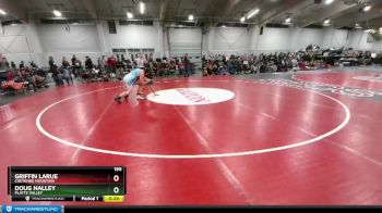 190 lbs Cons. Round 2 - Doug Nalley, Platte Valley vs Griffin LaRue, Cheyenne Mountain